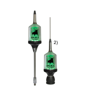 Bull Trucker 5000PL LED antena radio CB